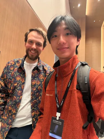 Group photo with Klemens Strasser after his talk